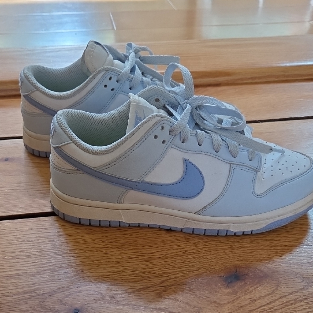 Nike Athletic Shoes in Light Blue and Gray